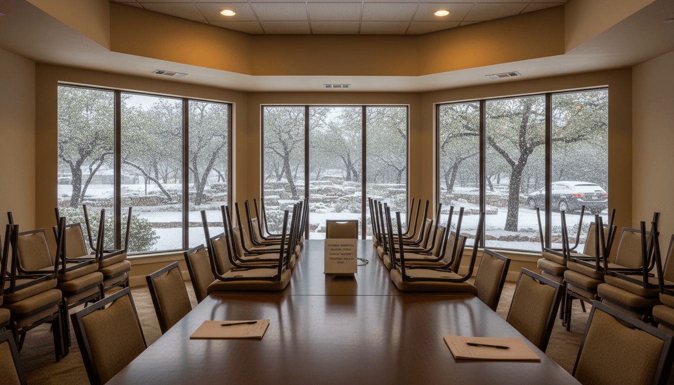 Annual Owners Meeting Canceled for Tonight Due to Weather