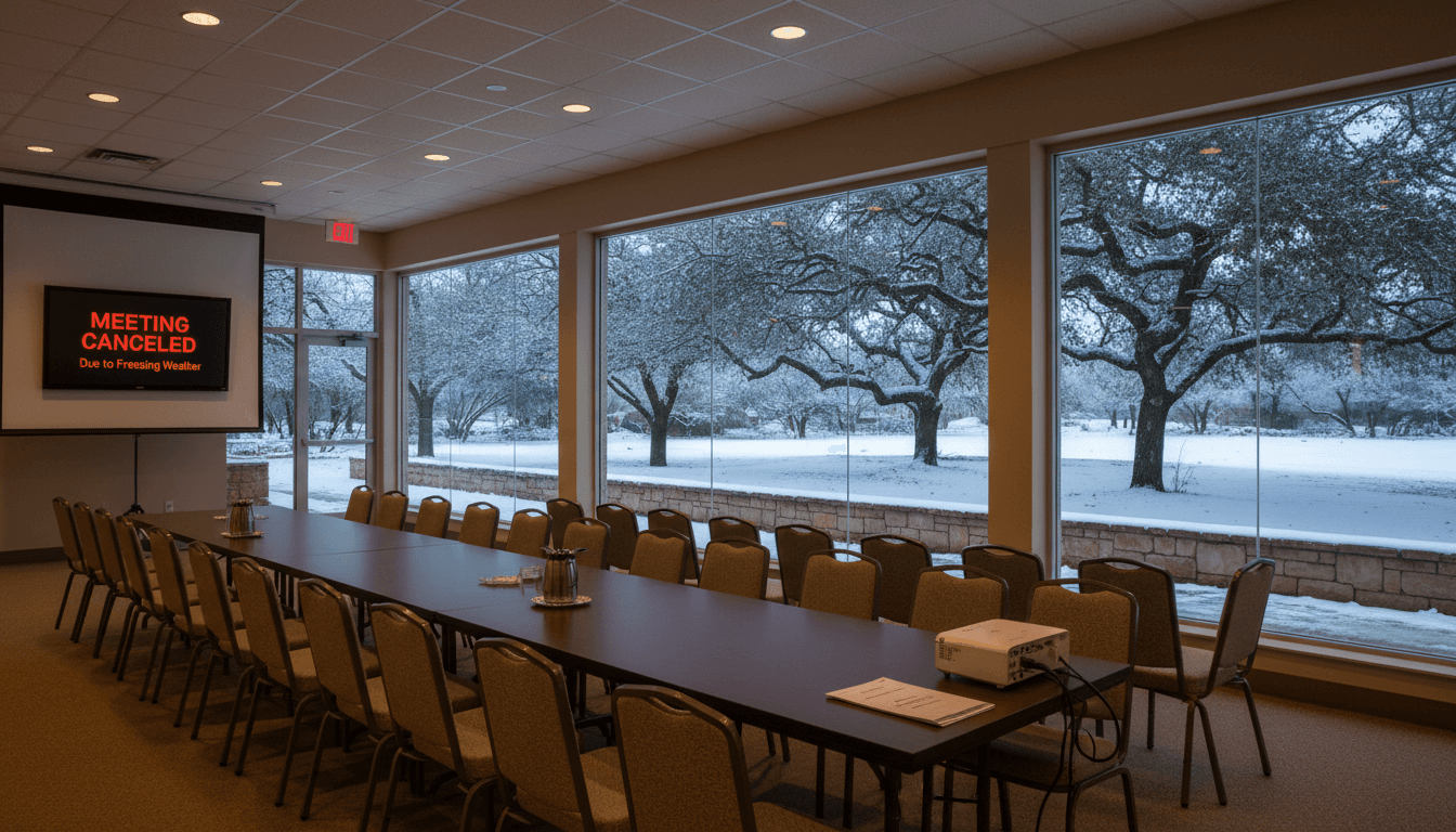 Annual Owners Meeting Canceled for Tonight Due to Weather